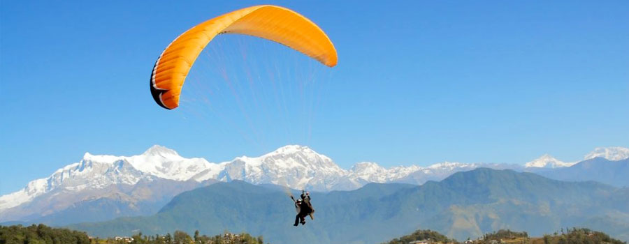 Paragliding in Nepal